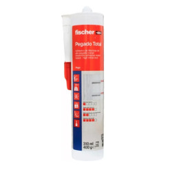 Silicona montaje pegado blanco TOT fischer 310ml