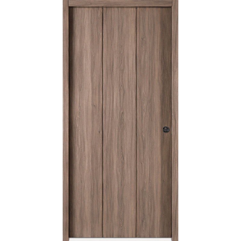 Puerta Eterna 1125 Oblak Nogal Marco de chapa (Izquierda) 90x200cm