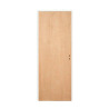 Puerta placa - Marco de aluminio blanco 80x10 Cedro - Piamel (Izquierda)