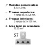 Vigueta pretensado T50 6,60 ml S7
