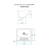 Pileta Simple LN-50A Lavadero 50x40x25 Johnson