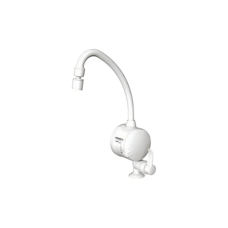 Canilla Electrica Lorenzetti Loreneasy 5500w 4 Temperaturas Blanco Pulido