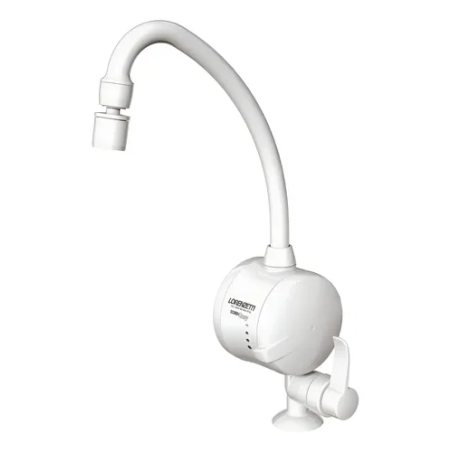 Canilla Electrica Lorenzetti Loreneasy 5500w 4 Temperaturas Blanco Pulido