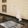 Canilla Electrica Lorenzetti Loreneasy 5500w 4 Temperaturas Blanco Pulido