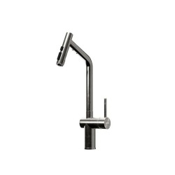 Grifería Glow Steel Pico Extraíble - Johnson