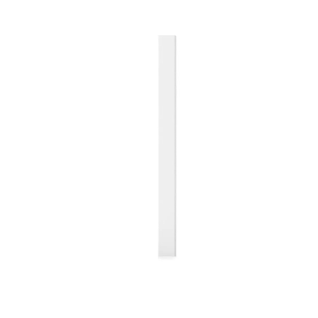 Wall panels Atrim - Moldura final - Slim - 2.75m - Blanco