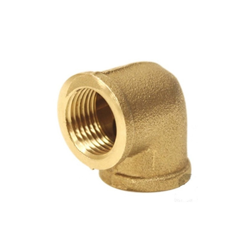 Codo de bronce HH 1"