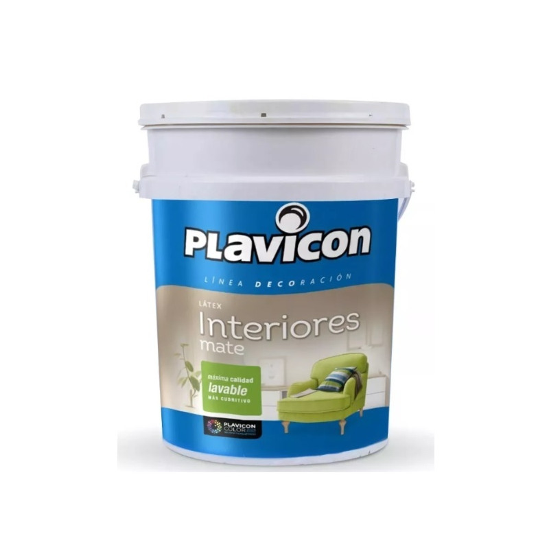 Plavicon látex interior blanco x 10 litros