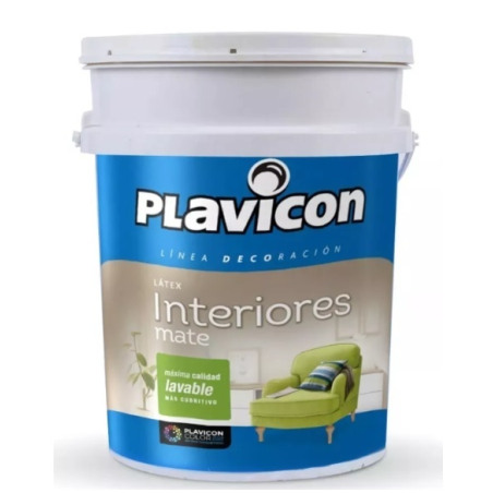 Plavicon látex interior blanco x 20 litros