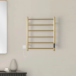 Toallero eléctrico Coco 50x60x12 40W Oro Mate