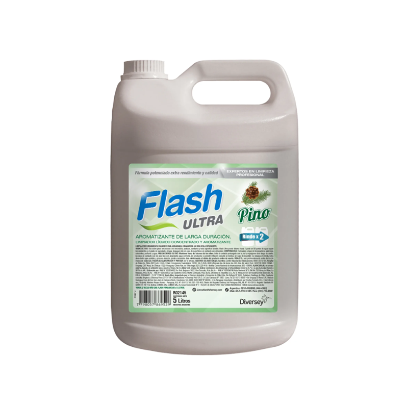 Flash pisos porcelanatos x 5 litros