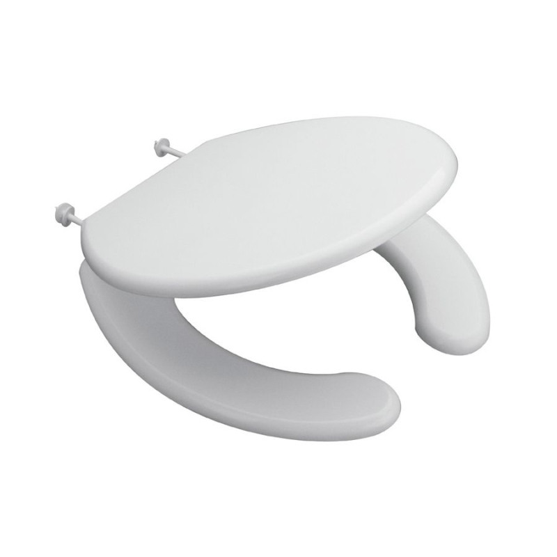 Asiento Inodoro Espacio HDF Abierto con tapa TTE4X