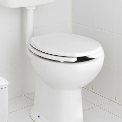 Asiento Inodoro Espacio HDF Abierto con tapa TTE4X