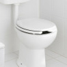 Asiento Inodoro Espacio HDF Abierto con tapa TTE4X