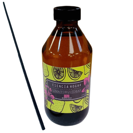 Difusor de aromatizante 250ml Lima y Orquideas