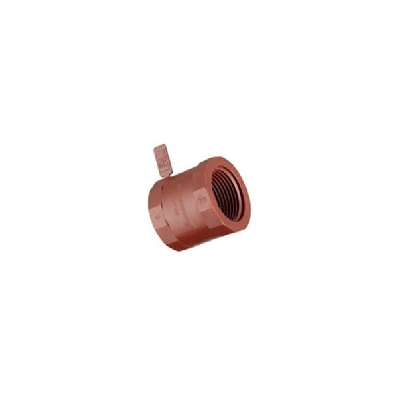 Cupla rosca polipropileno hh 2 1/2" 