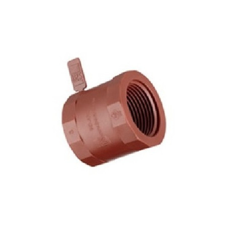 Cupla rosca polipropileno hh 2 1/2" 