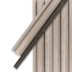 Wall panels Atrim - Wide Moldura final 31,5x21mm 2.75m Nogal