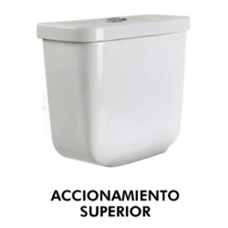 Ferrum Bari deposito apoyo blanco descarga dual DKW6S