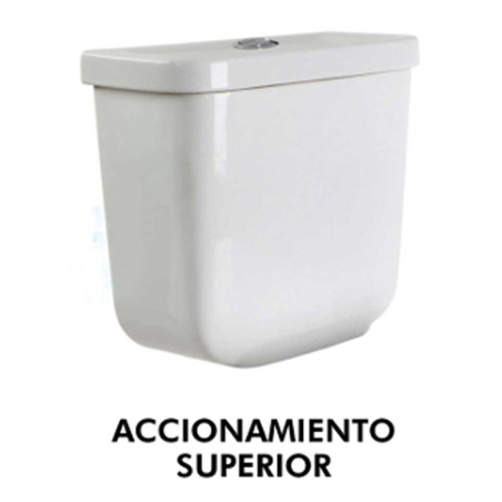 Ferrum Bari deposito apoyo blanco descarga dual DKW6S