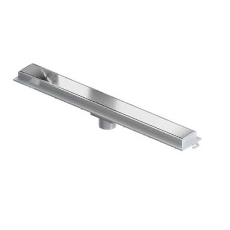 Desagüe lineal 500mm rejilla inox tigre argentina