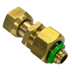 Accesorio bronce unión para plomo sin soldar 1/2\'\'