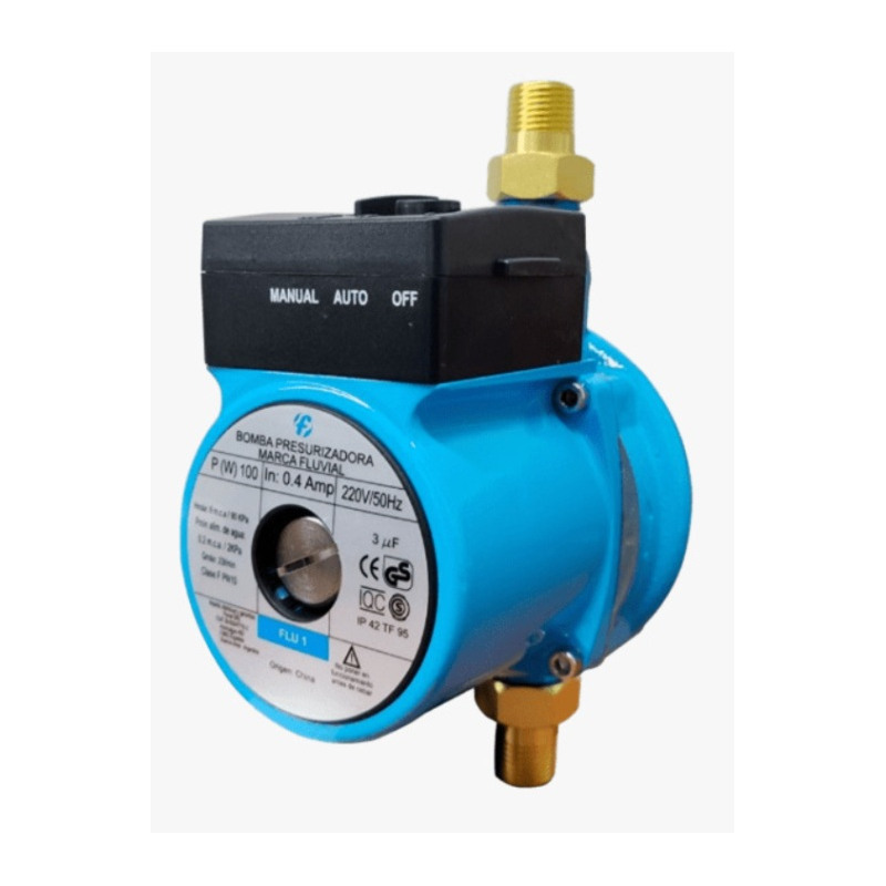 Presurizador Mini Flu2 220W (Para calefón) fluvial