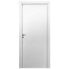 Puerta placa Oblak simple contacto Tekstura - Lisa blanca - Marco madera (Derecha) 70x20cm