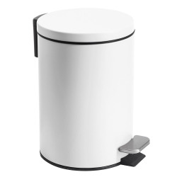 Cesto blanco con pedal 3L - D\'Accord
