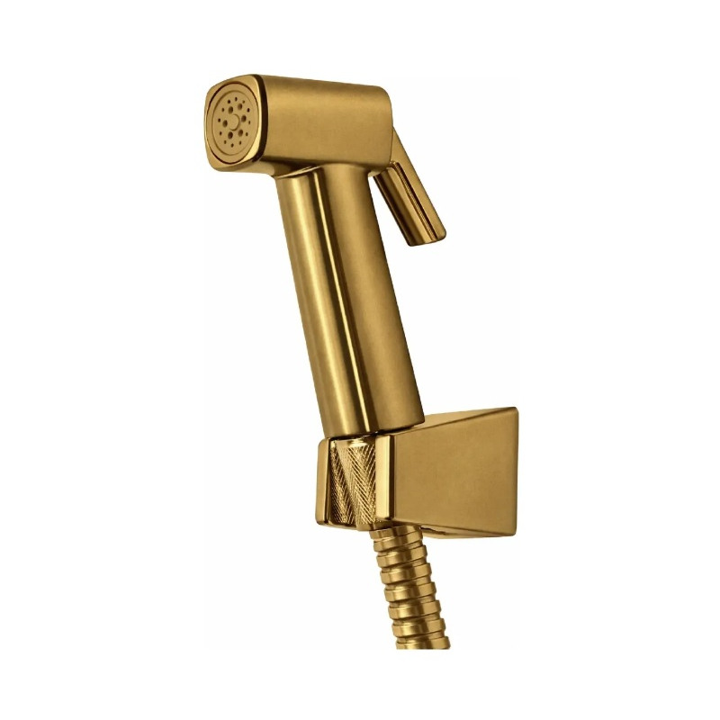 Bidet duchador para inodoro dorado mate ideal