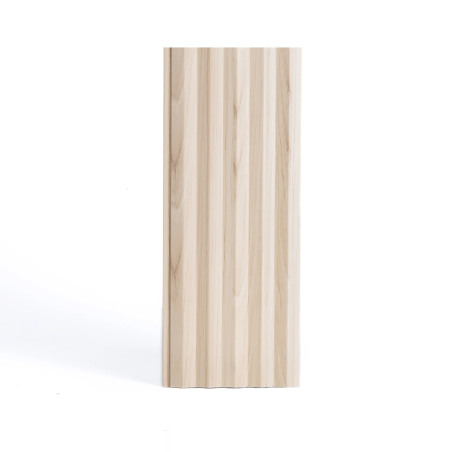 Wall panel Zigzag 0.13x2.75m (Espesor: 0.012m) Roble arena