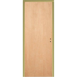 Puerta Placa Cedro - Marco Chapa 18 - 80X15 - Piamel (Izquierda)