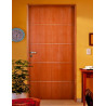 Puerta placa 2006 America 5.5 MDF Marco madera Pino (Derecha) - 80x15cm