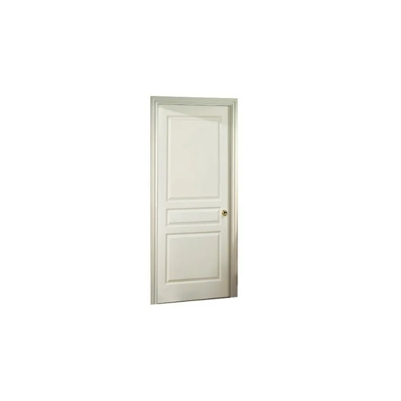 Puerta placa Masonite Avalon - Marco madera cambara 80x15 (Derecha)