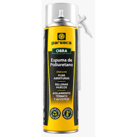 Espuma poliuretano aerosol 500 cc parsecs