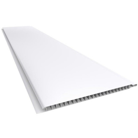Cielorraso PVC blanco 200x10mm x 7.0m - 10 Unidades (14m2)