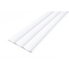 Epsilon Revestimiento De Pared Extra Roller 0.20 x 2,75m 13mm Blanco Mate - Atrim