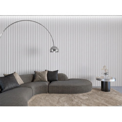Epsilon Revestimiento De Pared Extra Roller 0.20 x 2,75m 13mm Blanco Mate - Atrim