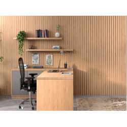 Epsilon Revestimiento De Pared Extra Roller 0.20 x 2,75m 13mm Roble Cálido - Atrim