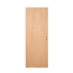 Puerta placa - Marco de aluminio blanco 70x10 Cedro - Piamel (Izquierda)