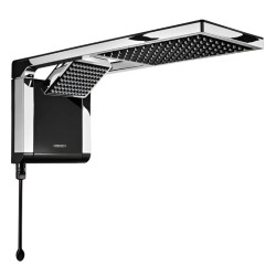 Ducha Eléctrica Lorenzetti Acqua Duo Electrónica Black/Cromo 6800 W