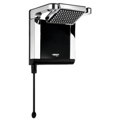 Ducha Eléctrica Lorenzetti Acqua Star Electrónica Black/Cromo 6800 W
