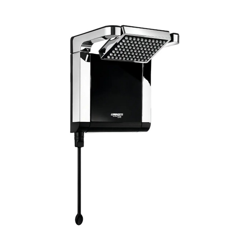 Ducha Eléctrica Lorenzetti Acqua Star Electrónica Black/Cromo 6800 W