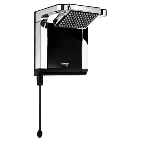 Ducha Eléctrica Lorenzetti Acqua Star Electrónica Black/Cromo 6800 W