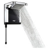 Ducha Eléctrica Lorenzetti Acqua Star Electrónica Black/Cromo 6800 W
