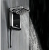 Ducha Eléctrica Lorenzetti Acqua Star Electrónica Black/Cromo 6800 W