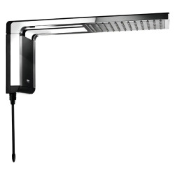 Ducha Eléctrica Lorenzetti Acqua Storm Electrónica Black/Cromo 6800 W