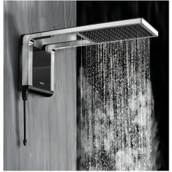 Ducha Eléctrica Lorenzetti Acqua Storm Electrónica Black/Cromo 6800 W