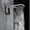 Ducha Eléctrica Lorenzetti Acqua Storm Electrónica Black/Cromo 6800 W