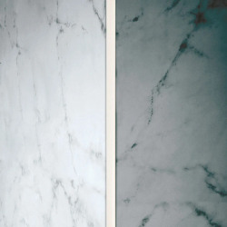 Guardacanto arco Atrim aluminio stone marfil 7mm x 2.5m